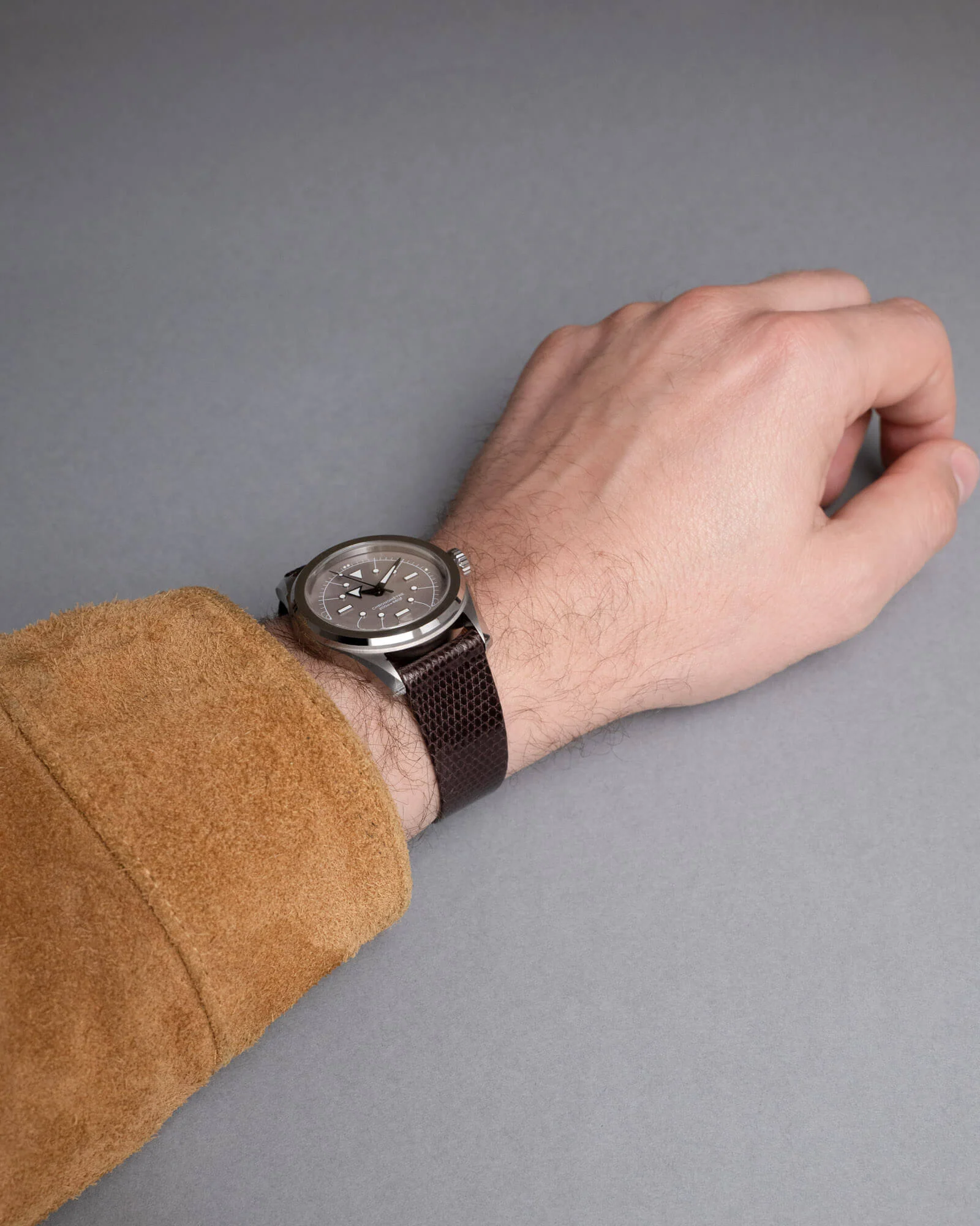 Bracelet Lézard - Marron - Image 3