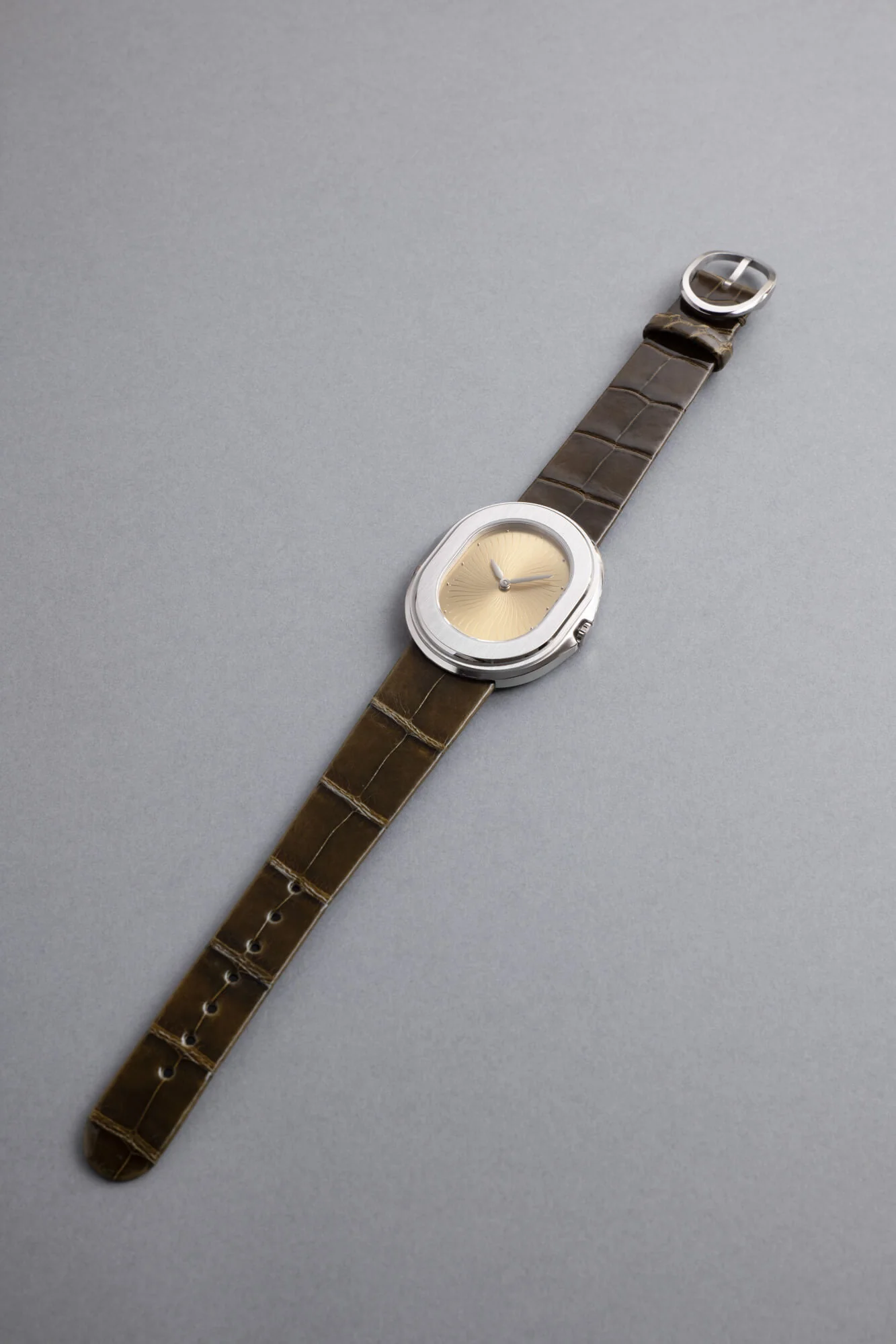 Bracelet 'Parade' – Alligator Olive - Image 2