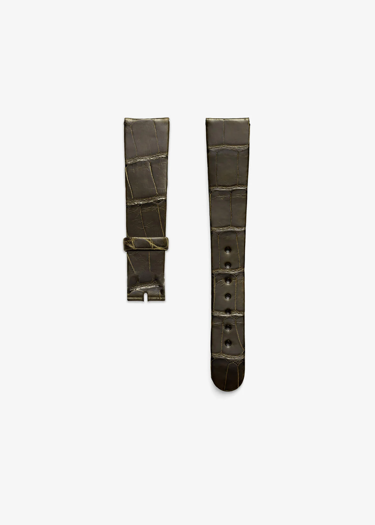 Bracelet 'Parade' – Alligator Olive - Image 6